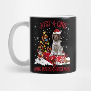 German Shorthaired Pointer Just A Girl Who Loves Christmas Mug